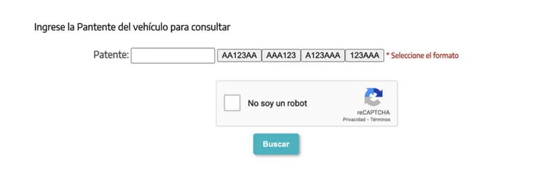ingresar patente turno vtv ituzaingó